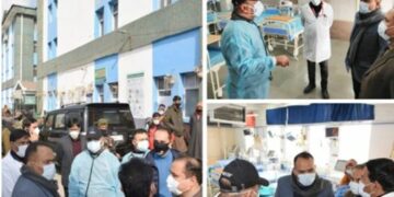 Div Com Kashmir visits DRDO, GB Panth Hospitals