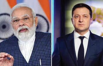 Ukraine Prez speaks to Modi seeking political support at UNSC