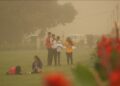 Dust storm, light rain cools down Delhi NCR a bit at night