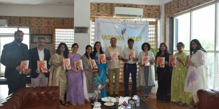 Mehta releases 2nd Edition of IASOWA’s Udaan Magazine