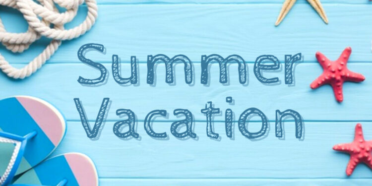 Summer vacation in Jammu from May—23 to June—09
