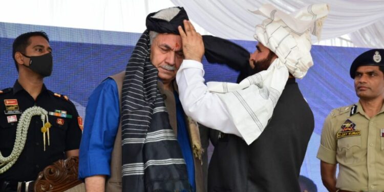 Tribal community in J&K was neglected: LG Sinha