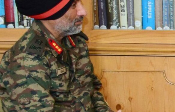 GoC 15 Corps calls on Lt Governor