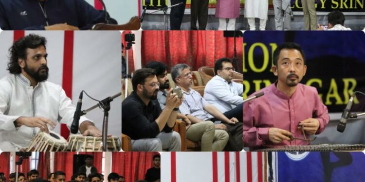 NIT Srinagar hosts mega Santoor concert