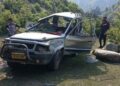 Four killed, 7 injured after cab rolls down the road in Poonch