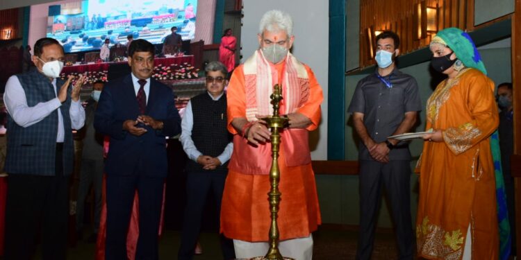 LG inaugurates additional office block of ACB Hqrs at Srinagar