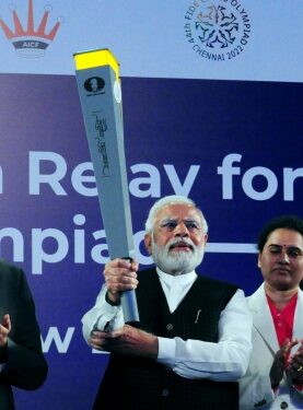 In 75th year of Independence, Chess Olympiad has come to its home country: Modi