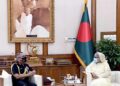 Indian Army Chief Manoj Pande meets Sheikh Hasina