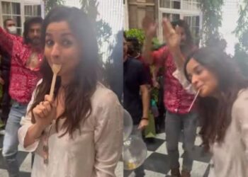 Alia, Ranveer dance to ‘Channa Mereya’ on ‘Rocky Aur Rani Ki Prem Kahani’ set