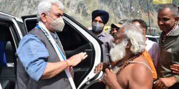 LG visits Yatra Base Camp at Baltal