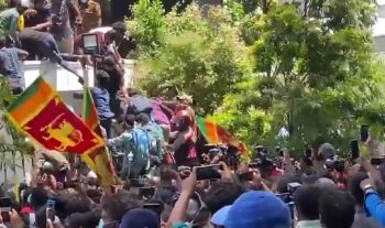 One dead, 84 injured in Sri Lanka protests