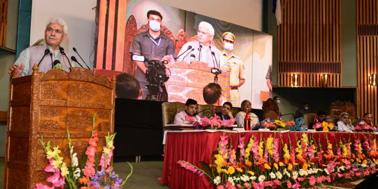 Lt Governor inaugurates two-day multi-stakeholder convention on holistic development of agriculture & allied sectors in J&K UT