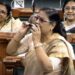 Trinamool MP bites raw brinjal in Lok Sabha to highlight pain over LPG price hike