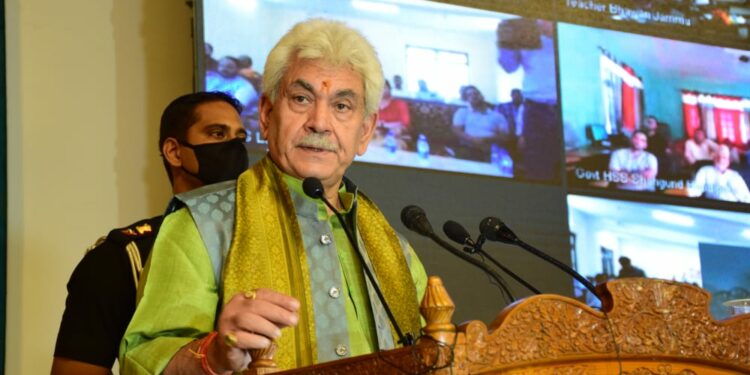 Mentorship Program in J&K schools will bring revolutionary change: LG Manoj Sinha