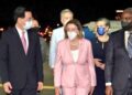 World faces choice between autocracy & democracy, says Pelosi after touchdown in Taiwan