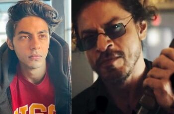 SRK hilariously asks son Aryan ‘is that grey T-shirt mine?’ in photoshoot pic