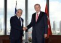 Israeli, Turkish leaders meet for 1st time since 2008