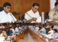 CS reviews developmental works in District Udhampur