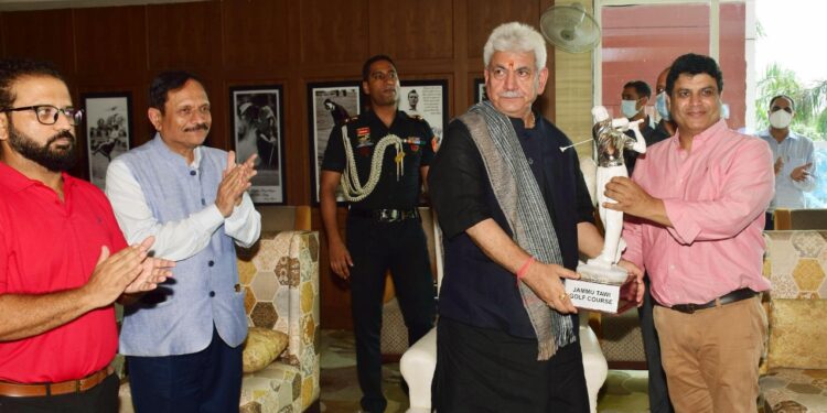 LG attends finals of PGTI’s “J&K Open 2022” Golf Tournament at Jammu