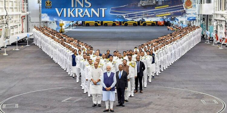 PM commissions India’s 1st indigenous aircraft carrier INS Vikrant