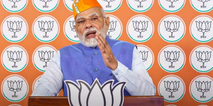 Prepare next 25-year plan with people’s participation: Modi at BJP mayors conclave