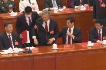 Fresh China congress footage deepens mystery over former leader Hu Jintao’s exit