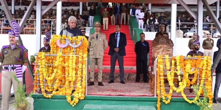 JK Police is a symbol of courage, dedication & selfless service: LG Sinha