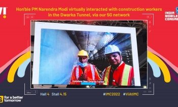 PM Modi interacts with Delhi Metro tunnel workers via live Vi 5G network