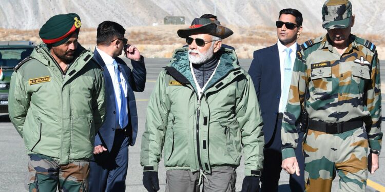 Kargil made end of terror possible,’ says PM as he meets soldiers on Diwali