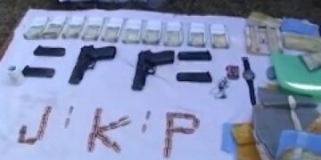 Arms, ammunition dropped by drone recovered in J&K’s Samba
