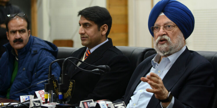 PM’s dream of development in J&K becoming a reality: Hardeep S. Puri