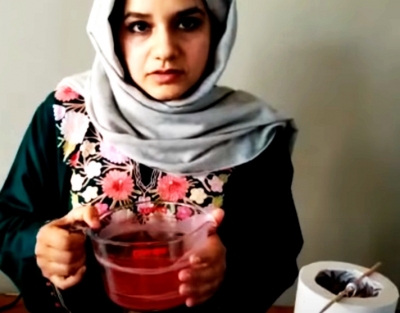 Mehek Parvez is reviving the candle culture in Kashmir