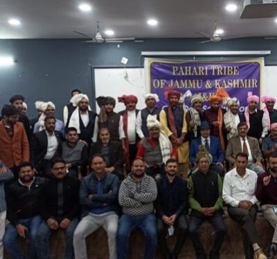 Pahari tribe in J&K holds ‘Dhanyawad Yatra’ to express gratitude to Centre