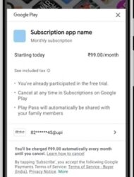 Google Play introduces UPI Autopay payment in India