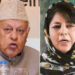 Farooq Abdullah, Mehbooba Mufti demanded impartial probe into the killing of two people at Rajouri