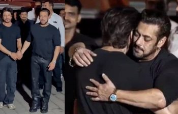 SRK hugs Salman on his 57th b’day, fans overwhelmed
