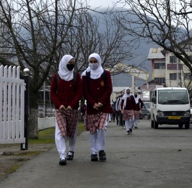 Uninterrupted school education scares separatists, mentors in Kashmir