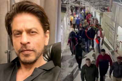 Shah Rukh Khan pays obeisance at Mata Vaishno Devi shrine