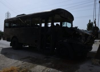 7 killed as roadside bomb strikes bus in Afghanistan