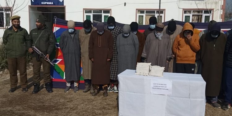 Police unearths Pakistan linked drug module, 17 arrested