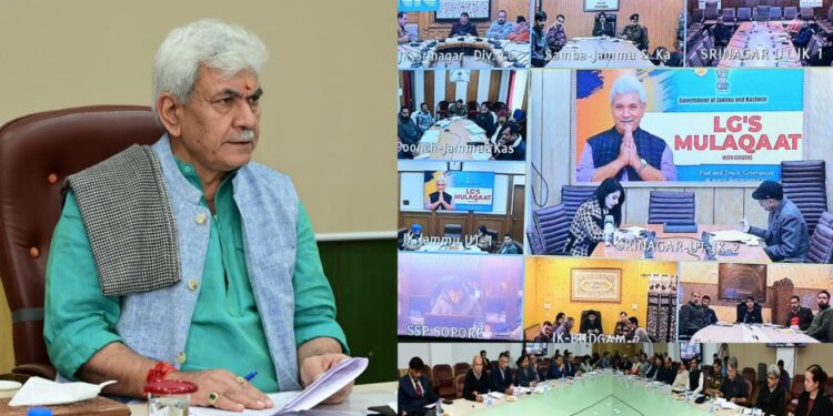 People want to be heard & expect quick action from the administration: LG Sinha