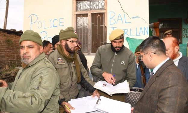 Weapons handed over to Village Defence Guards in J-K’s Rajouri