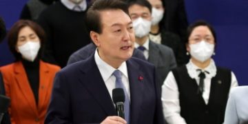 S.Korean President’s approval rating rises to 40.9%