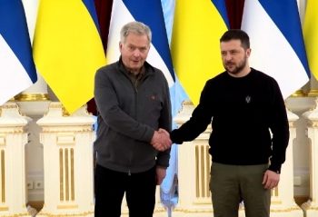 Ukrainian, Finnish Presidents meet on security issues