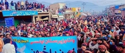 Pakistan: Thousands protest against terrorism in South Waziristan