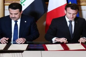 Iraq, France agree on energy, security cooperation