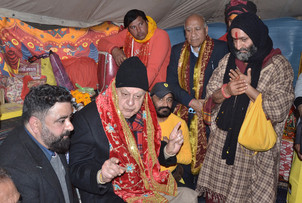Union minister, NC’s Farooq Abdullah separately join special prayers for fallen jawans in Samba