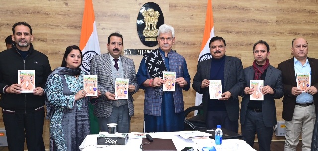 LG releases PM Modi’s inspiring book ‘ExamWarriors’ at Jammu