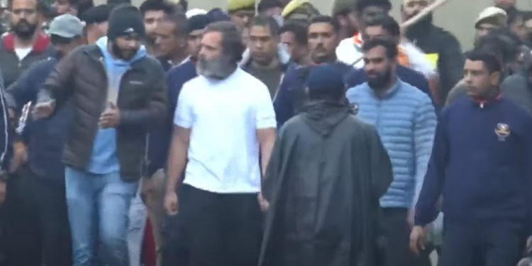 BJY reaches Ramban, Kashmir march will resume after Republic Day break