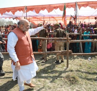 Twin rally of Amit Shah in Bengal on Feb 12